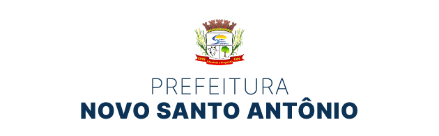 Brasão - Prefeitura de Novo Santo Antônio - MT