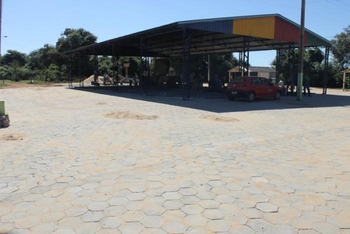 Calçamento do Espaço Cultural