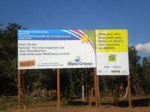  Obras que interligará município de Serra Nova Dourada a Novo Santo Antônio já estão em andamento